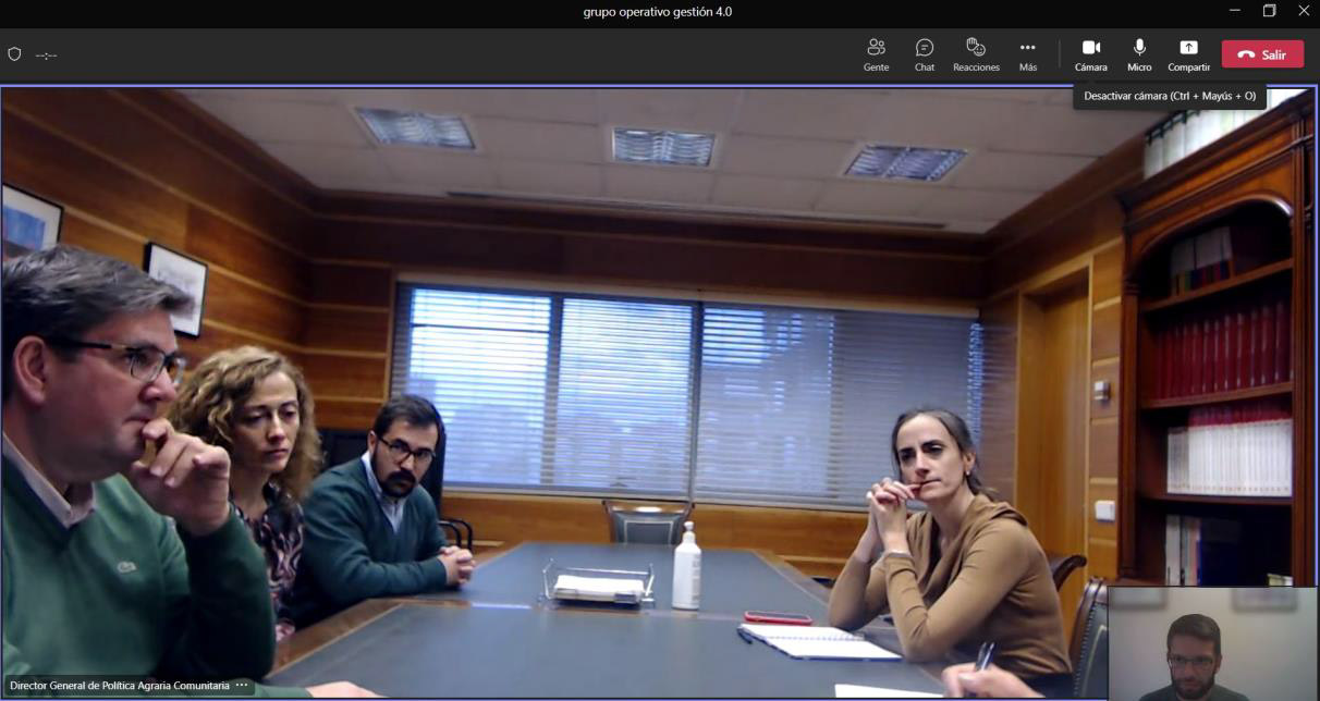 Presentación del Grupo Operativo GESVAC 4.0 a los representantes de la Junta de Castilla y León