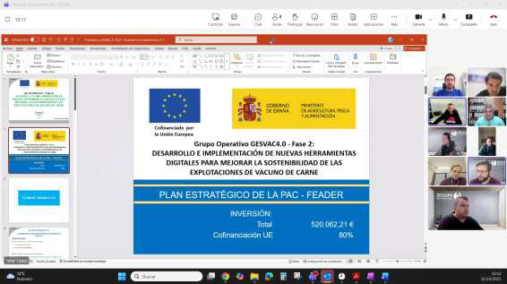 GESVAC 4.0 – Fase 2 celebra su segunda reunión de seguimiento del segundo periodo de ejecución